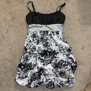 Small black and silver dress